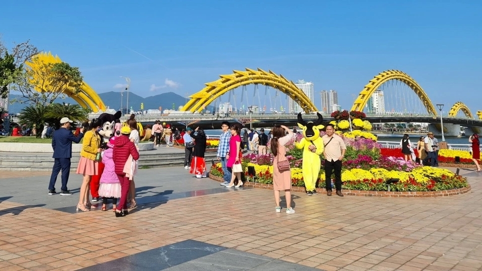 Đà Nẵng tổ chức 4 không gian checkin Chào năm mới 2026